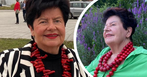 Nie tylko czerwone korale. Joanna Senyszyn lubuje się w fikuśnej biżuterii [dużo zdjęć]