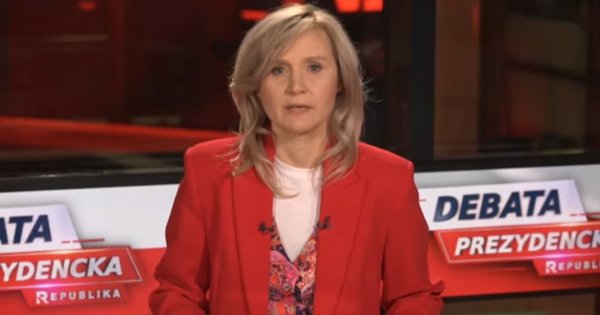 Katarzyna Gójska poprowadziła kontrowersyjną debatę. Jeszcze więcej kontrowersji wywołuje nazwisko jej męża