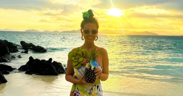 Maja Rutkowski umościła się w wannie pełnej mleka i luksusem ocieka. "Hawajska księżniczka w pałacu"