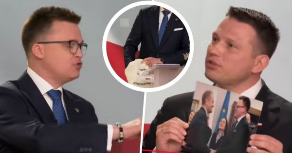 Sławek chciał dosolić Szymonowi na debacie. Gigachad pojechał po nim jak walec po świeżym asfalcie [wideo]