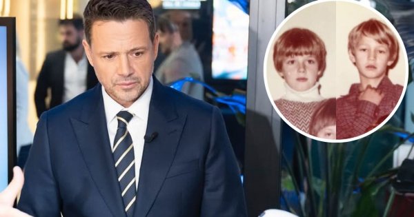 Rafał zebrał się na wspominki i opublikował archiwalne zdjęcie z kumplem ze szkolnej ławy. To znany aktor, który grał w "Ogniem i mieczem"