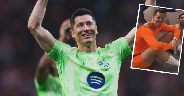 Robert Lewandowski i spółka wskoczyli do basenu. Sieć zalały memy po wygranym meczu FC Barcelony
