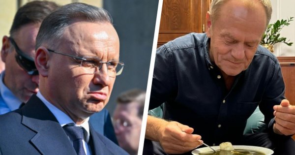 Donaldinho zaorał ustępującego Andrzeja, aż mu w pięty poszło. Wystarczyły dwa zdania