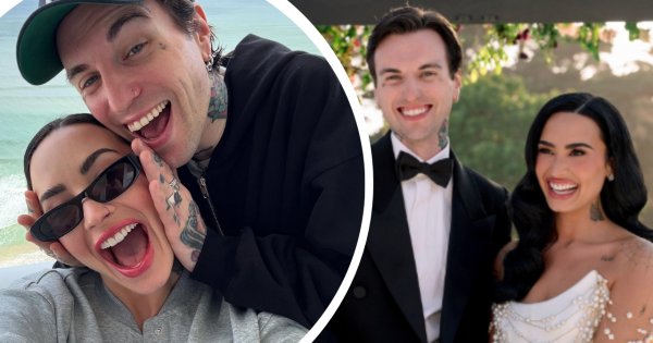 Demi Lovato została żoną. Do ślubu miała dwie suknie — jedna piękniejsza od drugiej [zdjęcia]