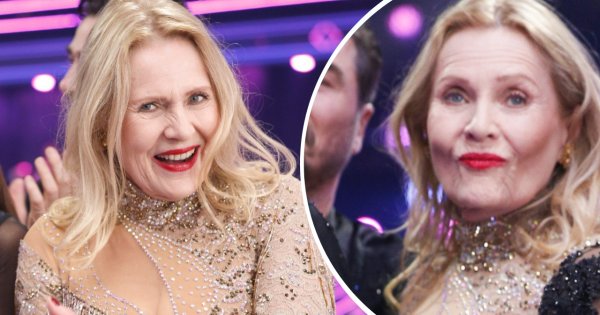 Grażyna Szapołowska cała w prześwitach w finale "TzG". 71-latka nader odważnie odsłoniła nogę