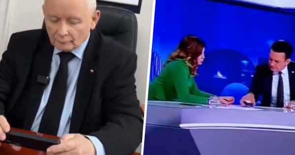 Jarek pochwalił się komórką i zaliczył wpadkę. Pionowy filmik oglądał w poziomie [wideo i memy]