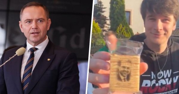 Daniel, syn Karola, oferował sękacz z podobizną ojca. Antyfanka go zakasowała — jednym krótkim pytaniem [memy]