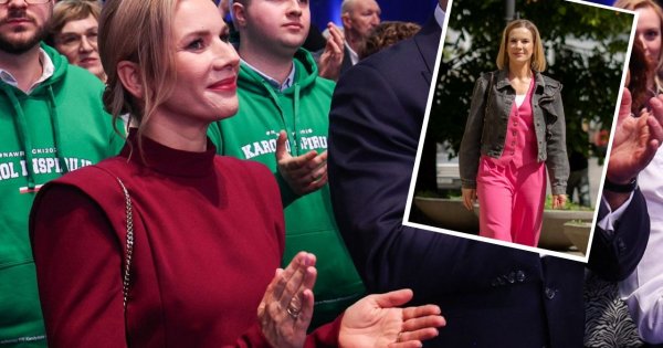 Marta od Karola odezwała się i wskoczyła w różowy komplecik. Stylista ocenił jej landrynkową stylizację