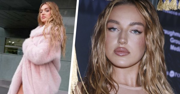 Caroline Derpieński ujawniła, skąd pomysł na totalnie przezroczystą kieckę. Ten strój nie pozostawił absolutnie nic wyobraźni