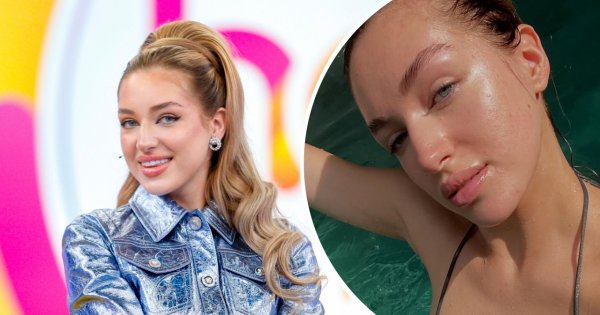 Naturalna Caroline Derpieński okryła się muszelkami w tajskim kurorcie. Więcej odkryła, niż zakryła [dużo zdjęć]