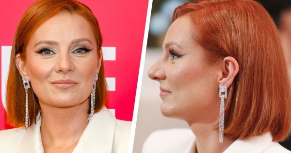 Ewelina Flinta już tak nie wygląda. Nowa króciutka fryzura z grzywką w stylu lat 20. ubiegłego wieku odjęła jej lat