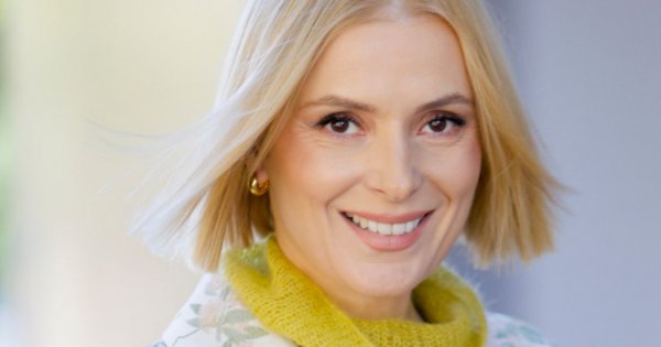 Halina Mlynkova na prywatnym kadrze z synami. Piotra i Leona dzieli spora różnica wieku