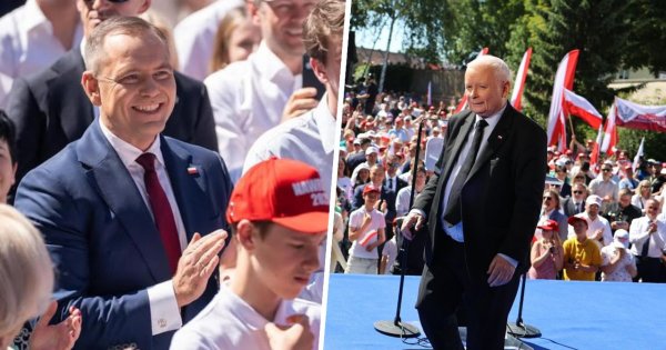 Karol zaliczył sporą wpadkę na pikniku ulubionego klubu. Jarek musiał wkroczyć i ratować sytuację [wideo]