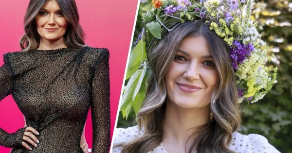 Marta Surnik jak słowiańska kusicielka w niewidzialnych butach. Kreacja godna panny młodej