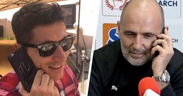 Robert Lewandowski dzwoni do Michała Probierza, a cała sala śpiewa. Te memy bawią do łez