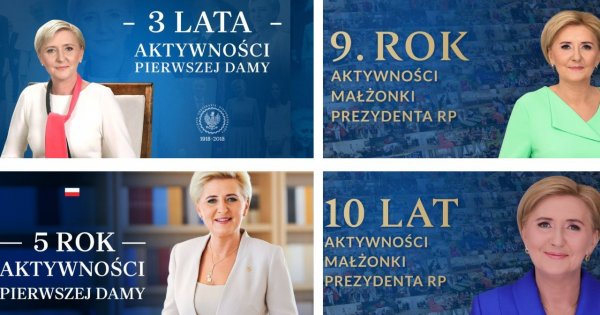 Twardy Andrzej ocenił aktywność swej Agaty jako pierwszej damy: "Znakomita". Memiarze pękają ze śmiechu [memy]
