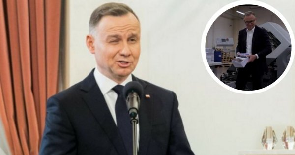 Dumny Andrzej pochwalił się drukiem swojej książki. Internauta go usadził w 6 słowach [wideo]