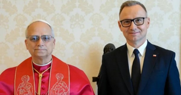 Andrzej złożył wizytę najważniejszemu Leonowi. Na próżno szukać Agaty u jego boku. Nie do wiary, kto ją zastąpił [wideo]