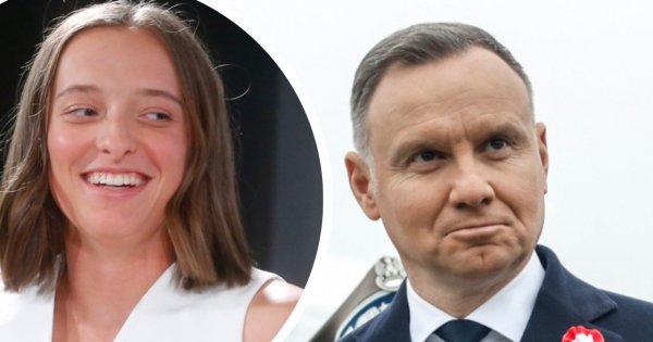 Andrzej Duda gratuluje Idze Świątek. "Dziś na trawiastych kortach Wimbledonu napisała Pani historię"
