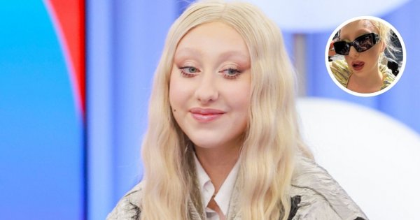 Luna nie daje o sobie zapomnieć. W takiej kreacji stroiła miny na Paris Fashion Week