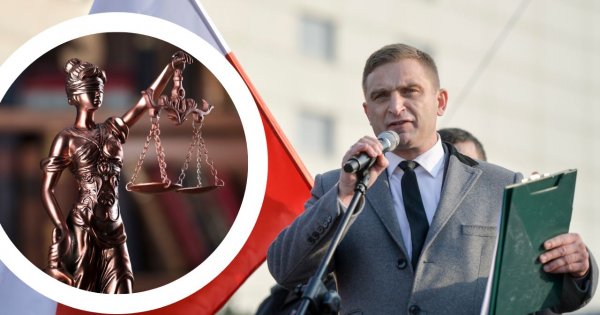 Robert Bąkiewicz wyrzucony z własnego procesu. Sędzia kilkukrotnie zwracała mu uwagę. "To jest cyrk!" [wideo]