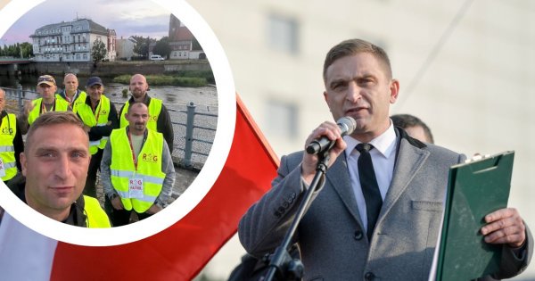 Bąkiewicz z zarzutami. Do granicy nie podejdzie nawet na kilometr. PiS grzmi: "Represje"