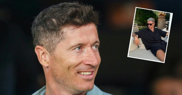 Robert Lewandowski przefarbował włosy. Przesłodki z niego blondas [wideo]