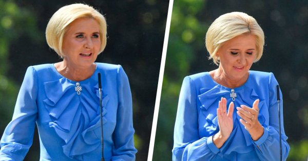 Agata Duda tak wygląda po cywilnemu. Jej pierwsza stylizacja "na wolności" zachwyca