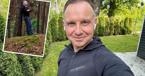 Andrzej Duda jest w raju. Tak spędza pierwsze dni na emeryturze. Zdjęcie hitem sieci