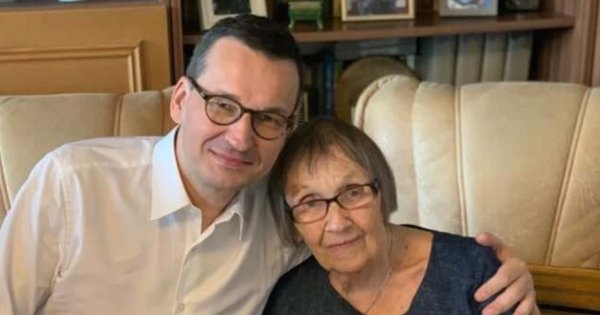Mateusz Morawiecki w żałobie. Zmarła jego mama. Jadwiga Morawiecka miała 95 lat
