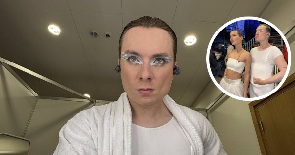 Ralph Kamiński wyeksponował swój wdzięk na scenie w Sopocie. Wszyscy patrzyli tylko na jedno