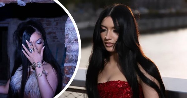 Viki Gabor w obcisłym gorsecie nie pozostawiła wiele wyobraźni. 18-latka wygląda na 40-latkę