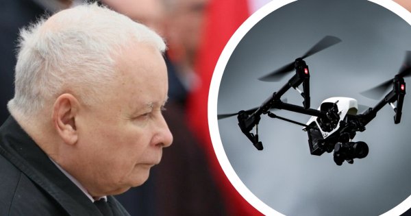Rosyjskie drony nad Polską, a Kaczyński mówi o zdradzie, ohydzie i... Smoleńsku