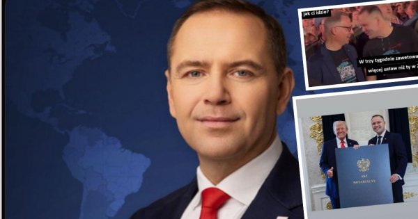 Miesiąc miodowy brutalnie przerwany. Polacy ocenili prezydenturę Nawrockiego [sondaż] [memy]
