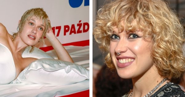 Cała w prześcieradle z poduszką pod pachą. Helena Englert przekroczyła granicę dobrego smaku na premierze?