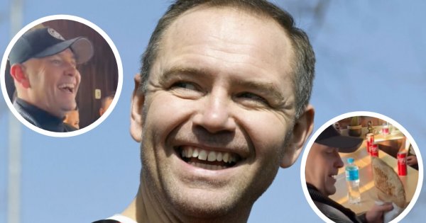 Nawrocki dotrzymał słowa. Wszyscy myśleli, że to żart. Nagle pojawił się w budce z kebabem [wideo]