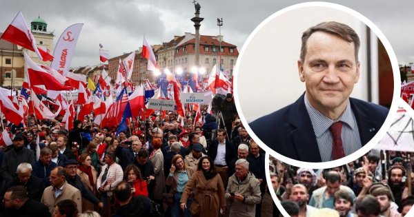 Sikorski wjechał na pełnej. Jednym zdjęciem ośmieszył marsz PiS na 300%