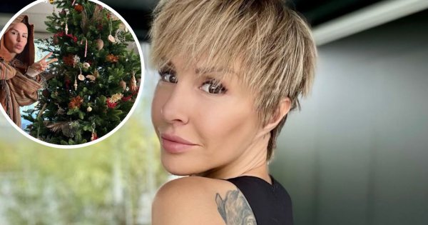 Blanka Lipińska ubrała choinkę w hiszpańskiej willi w połowie listopada, choć święta to dla niej „dzień jak każdy inny"