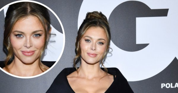 Joanna Opozda frywolna jak nigdy. Jej dekolt kończył się w ryzykownym punkcie, obnażając wszystko