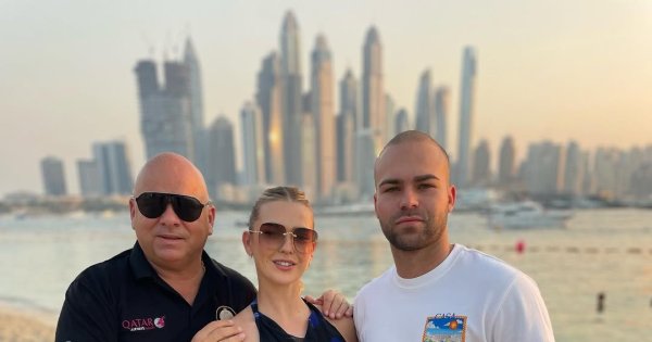Klaudiusz Ševković pokazał na Instagramie 28-letnią córkę Vanessę na zdjęciu z Dubaju