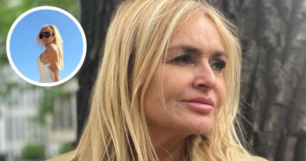 Monika Olejnik wyeksponowała swoje tyły w skromnym opalaczu. "Jak na swoje lata wygląda świetnie" - pieją fani [wideo]