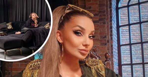 Cleo pokazała apartament ze złotą toaletą, czarnym marmurem w łazience i złotą kuchnią
