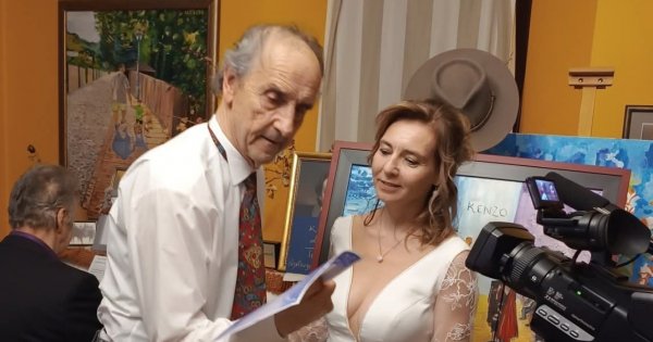 Syn legendy TV wziął trzeci ślub w wieku 80 lat. "Pobraliśmy się z miłości po ośmiu miesiącach znajomości" [zdjęcia, wideo]