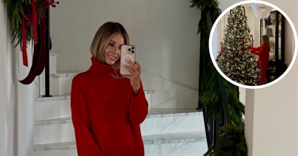 Jeszcze niedawno Majdan mówił o "drodze przez mękę". To, co Rozenek zrobiła z ich willą na święta, przechodzi pojęcie [dużo zdjęć]
