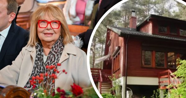 Tak mieszka Nina Terentiew. Uciekła z Warszawy do drewnianej chaty w środku lasu [zdjęcia]