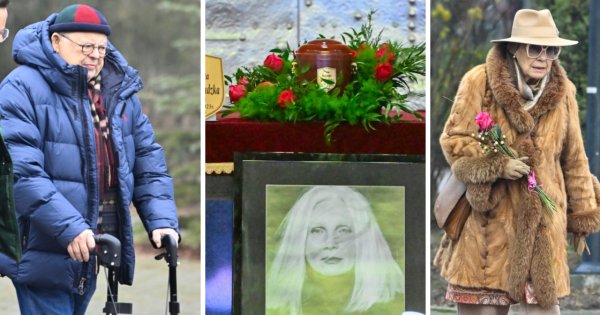 Pogrzeb Magdy Umer. Tłum gwiazd pożegnał legendę [dużo zdjęć]