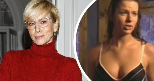 Anita Werner w wyciętym opalaczu. Tak wyglądała 20 lat temu w serialu o modelkach. Trudno uwierzyć, że to ta sama osoba