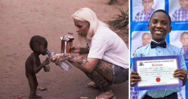 Pamiętacie TEGO chłopca? Um.erał z głodu na ulicy. Jego najnowsze zdjęcie odbiera mowę