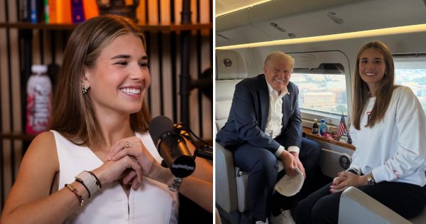 Prześliczna wnuczka Trumpa ujawnia prawdę o niezręcznych randkach. "Stoi metr za mną" [dużo zdjęć]