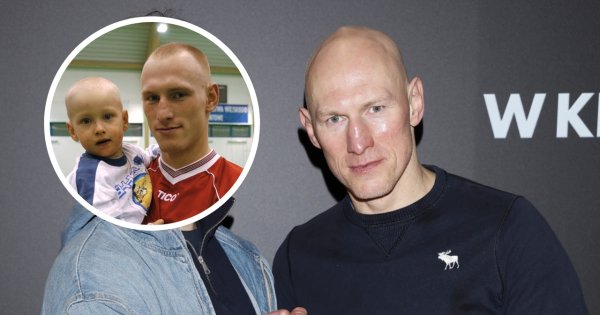 Krzysztof "Diablo" Włodarczyk z synem na ściance. Wyglądają jak bracia bliźniacy [galeria]